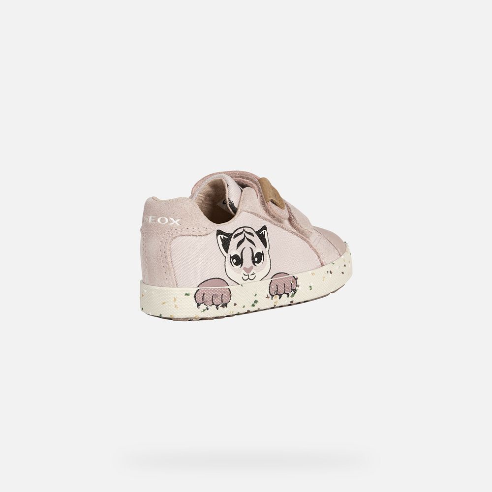 Geox Sneakers Pink Kilwi Girl - Geox Baby Shoes - KVQRZT362